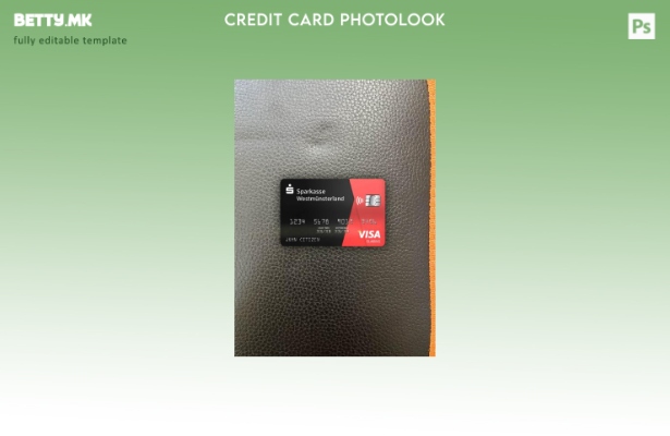 модерен стил Германија Sparkasse westmunsterland банка виза класична картичка ph